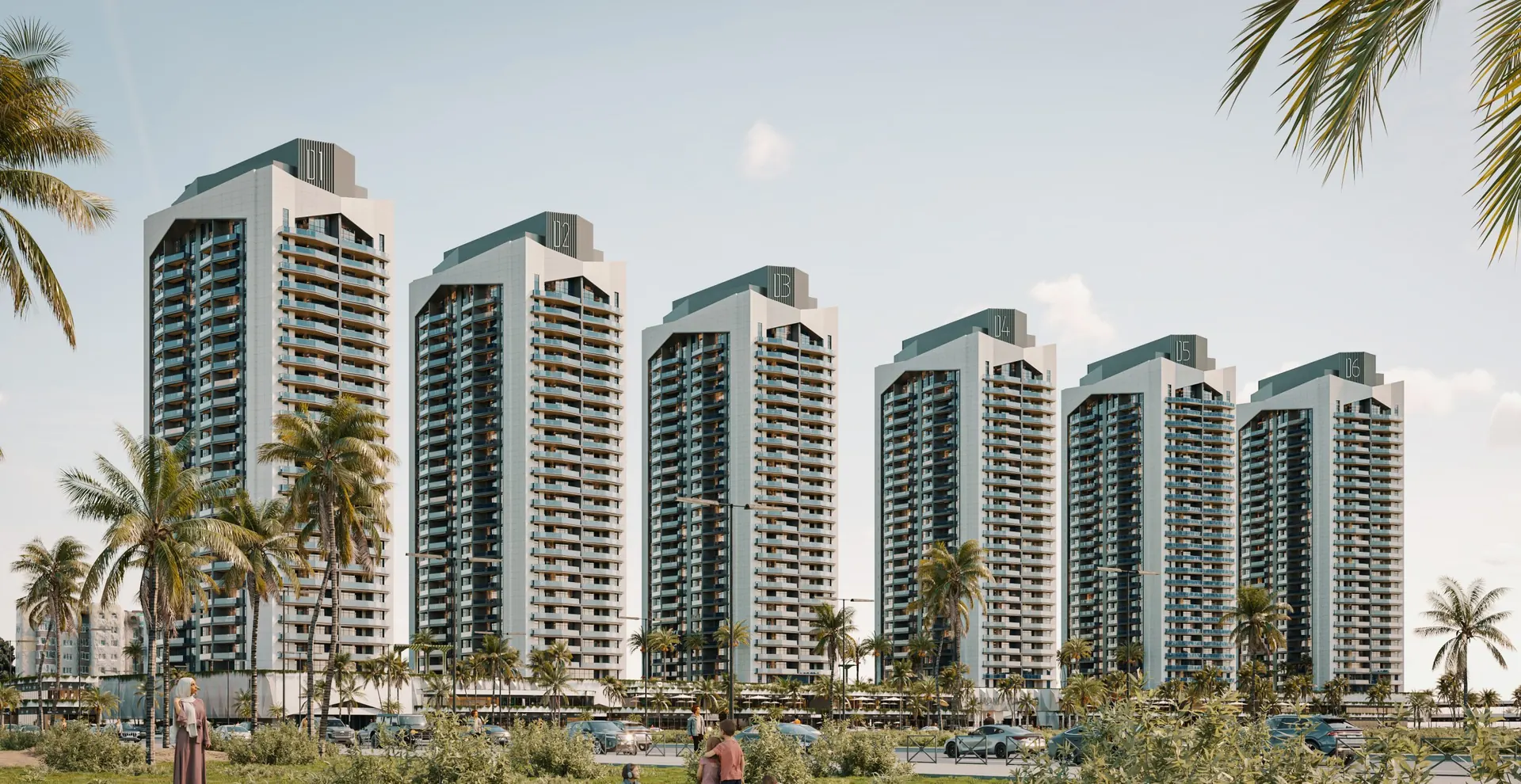 أبراج دايموند السكنية — المنصور – البيجية – شارع مطار المثنى، بغداد
